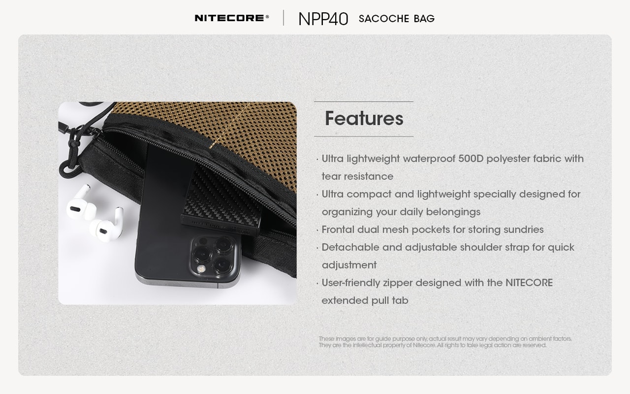 Nitecore NPP40 Features