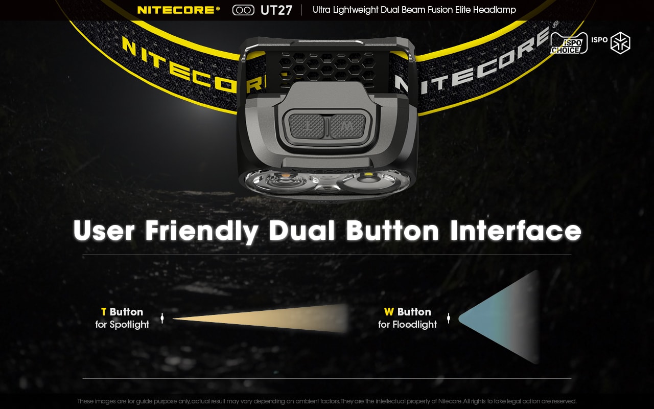 Nitecore UT27 Interface