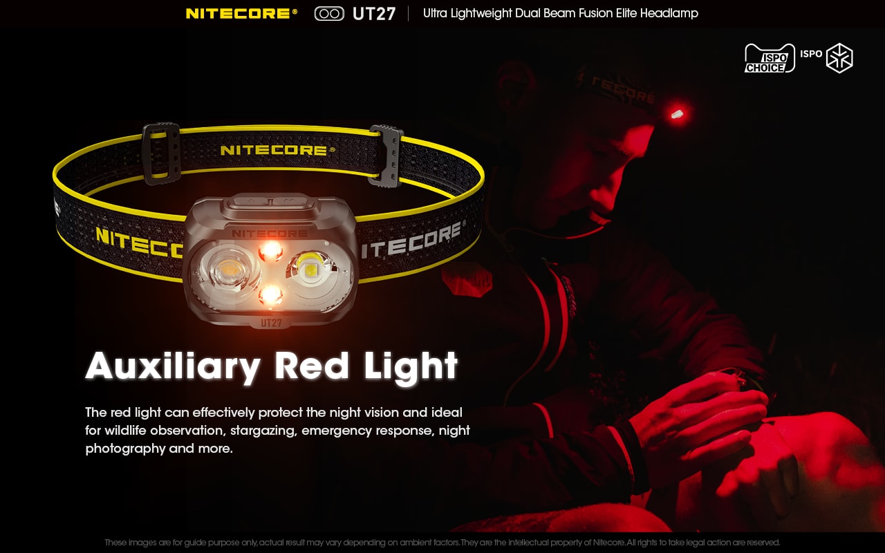 Nitecore UT27 Red Light