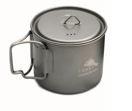 TOAKS LIGHT Titanium 550ml Pot (ultralight version)