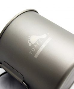 TOAKS LIGHT Titanium 650ml Pot (ultralight version)
